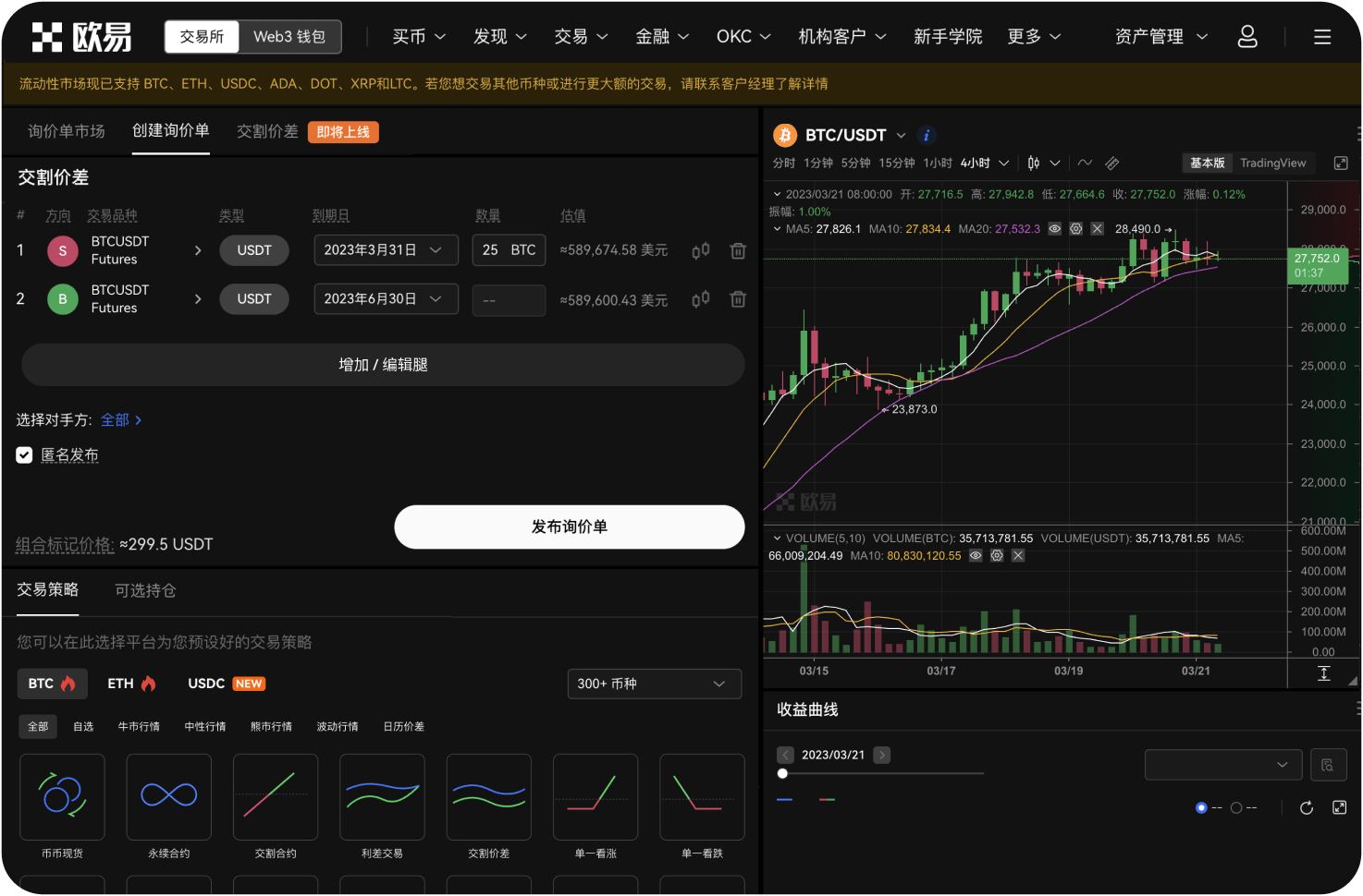 Deepcoin跟单交易的分润规则